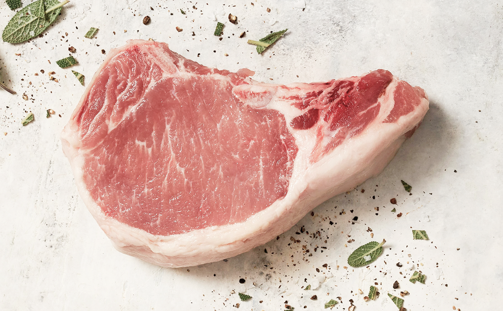 free range pork loin chop 1a