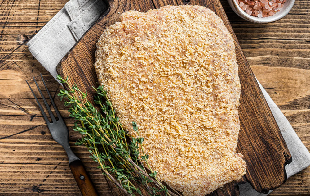 free range chicken schnitzel 1a