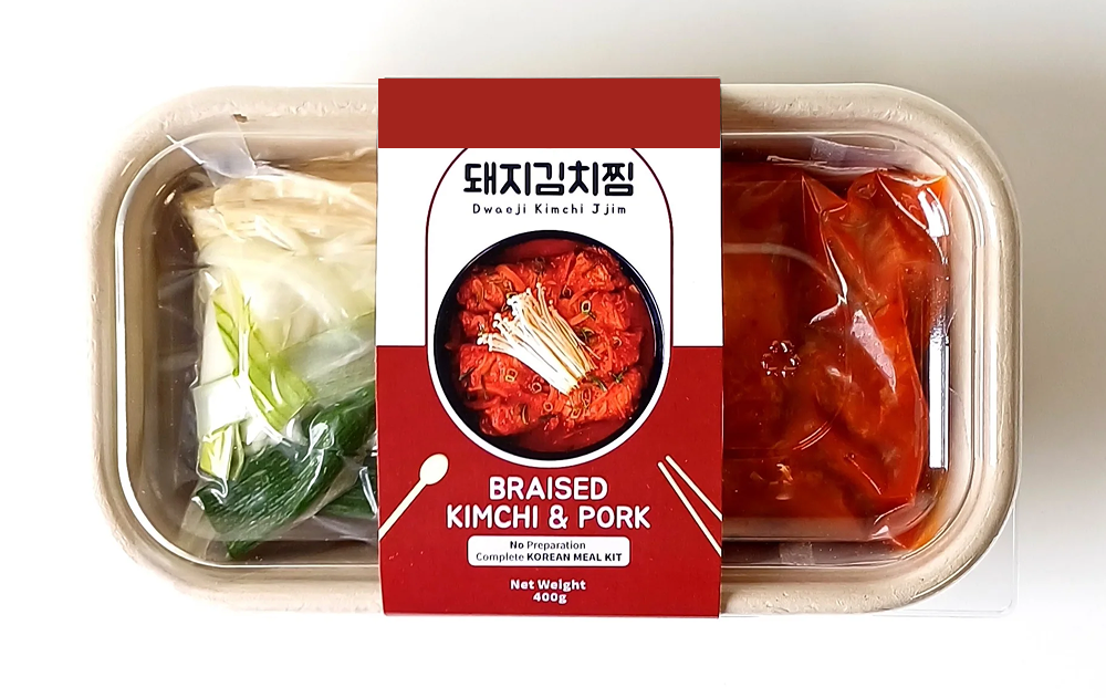 braised pork kimchi mealkit 1a