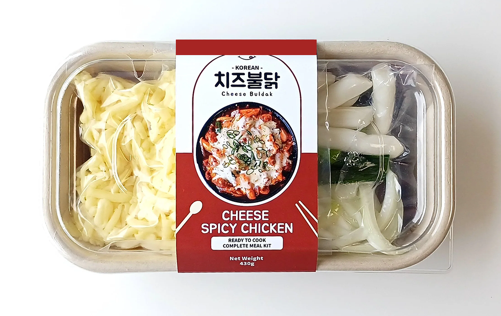 buldak cheese spicy chicken mealkit 1a