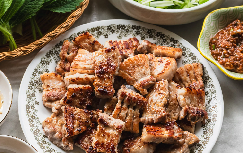honeycomb pork scotch collar 2