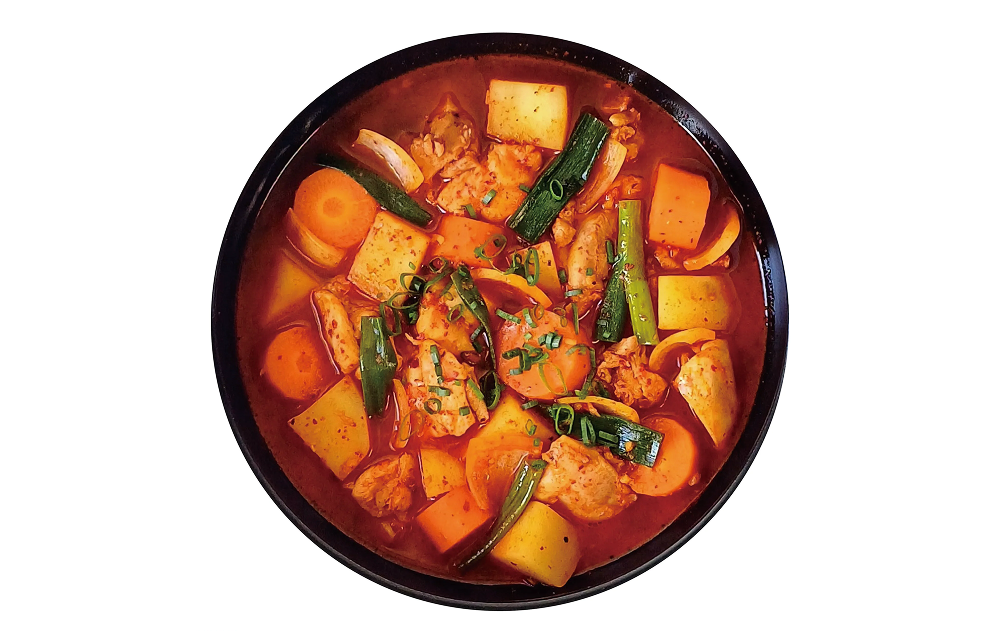 spicy chicken stew mealkit 2