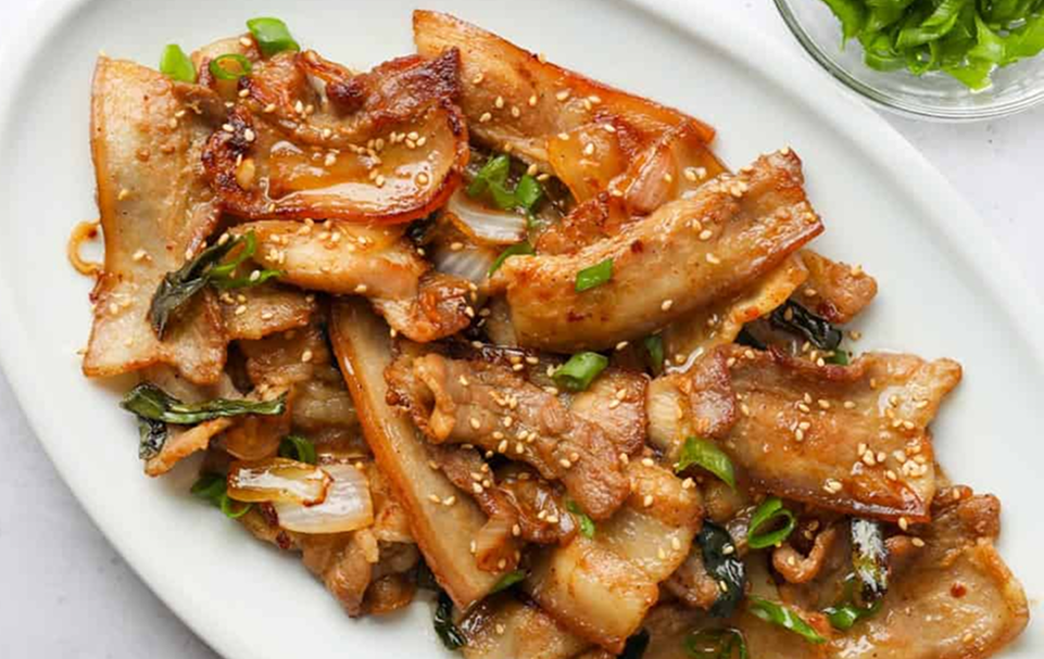 Korean Soy Pork Belly